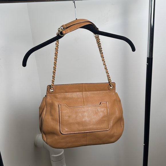 Tory Burch Flap Leather Marion Saddle Shoulder Bag - Picture 3 of 8